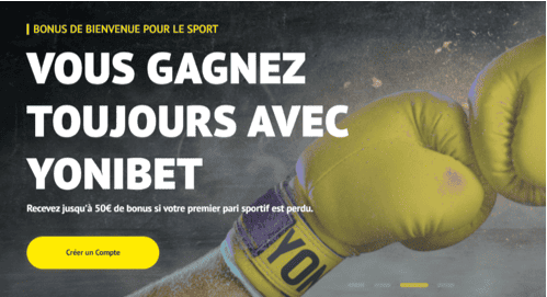 Application mobile Yonibet Casino