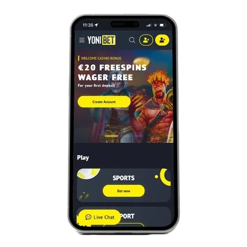 Yonibet Casino Download Mobiele App